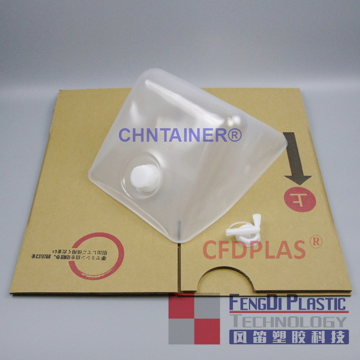 Caja de cartón corrugado exterior Cubitainer de 10 litros y 2,5 galones