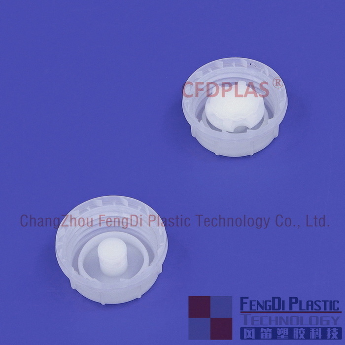 CFDPLAS HDPE DIN51 mm con tapas de ventilación roscadas